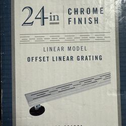 Modern shower drain 24” NEW