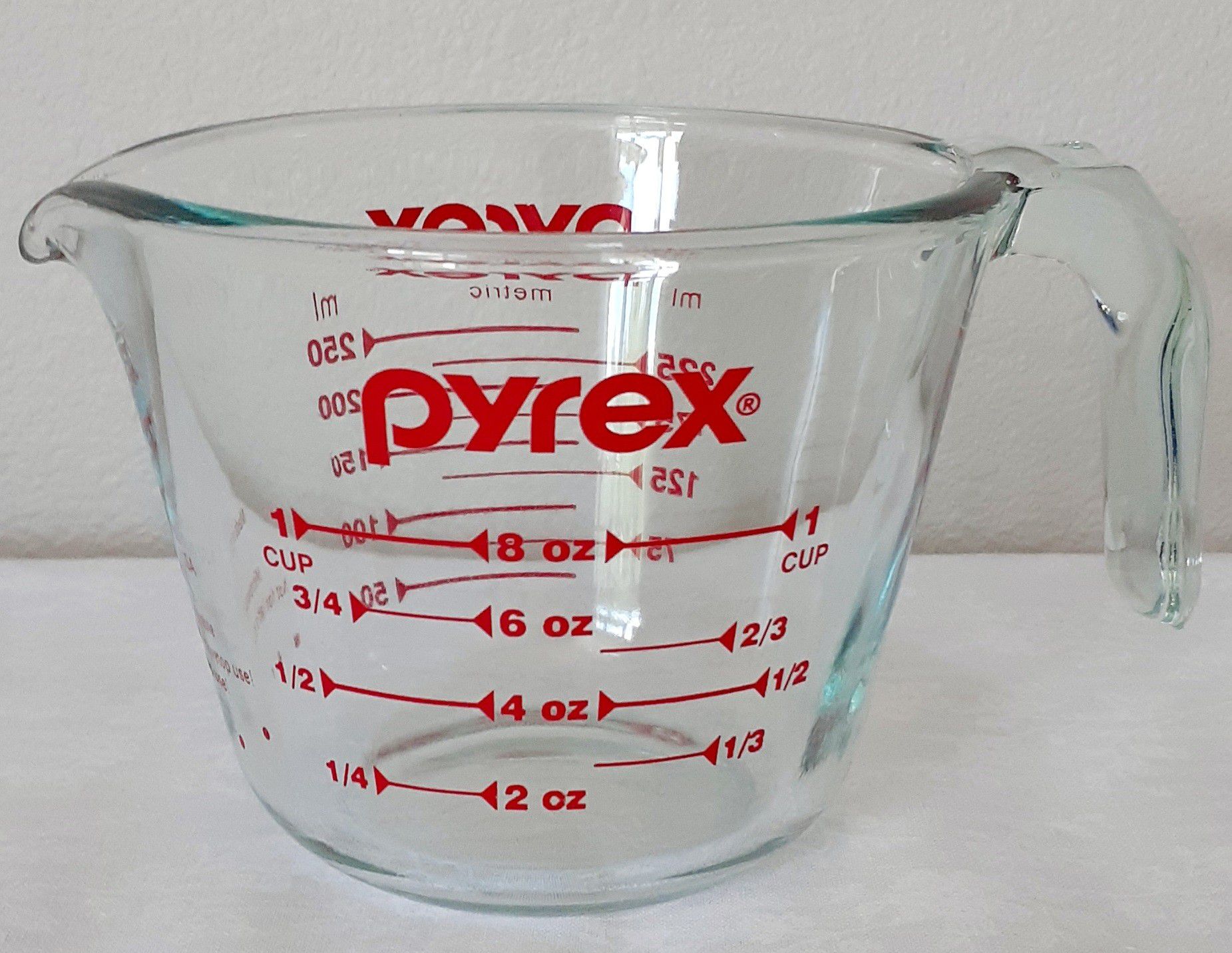 Pyrex Glass 1 Cup Measuring Cup