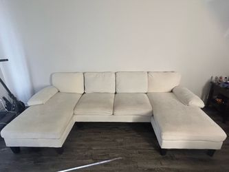 White couch
