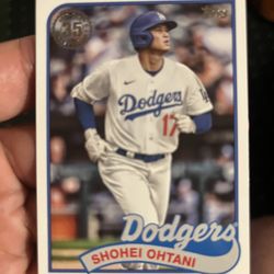 Shohei Ohtani Card