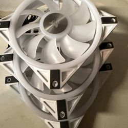Set of Corsair cooling fans
