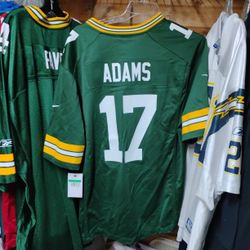 Nike On Field Green Bay Packers Devonta Adams Jersey With Tags. Yes It's Available