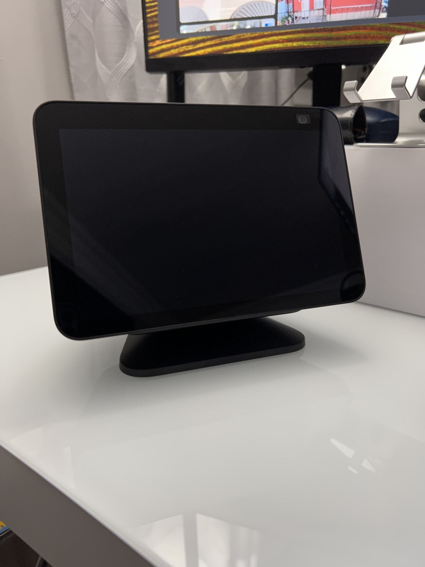 Like New Amazon Echo Show 8 With Adjustable Stand