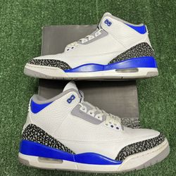 Jordan Racer Blue 3s size 12 VNDS