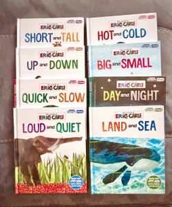 Children’s Books Lot of 8 ~The World of Eric Carle: “My First Smart Pad” Library 8-Book Set