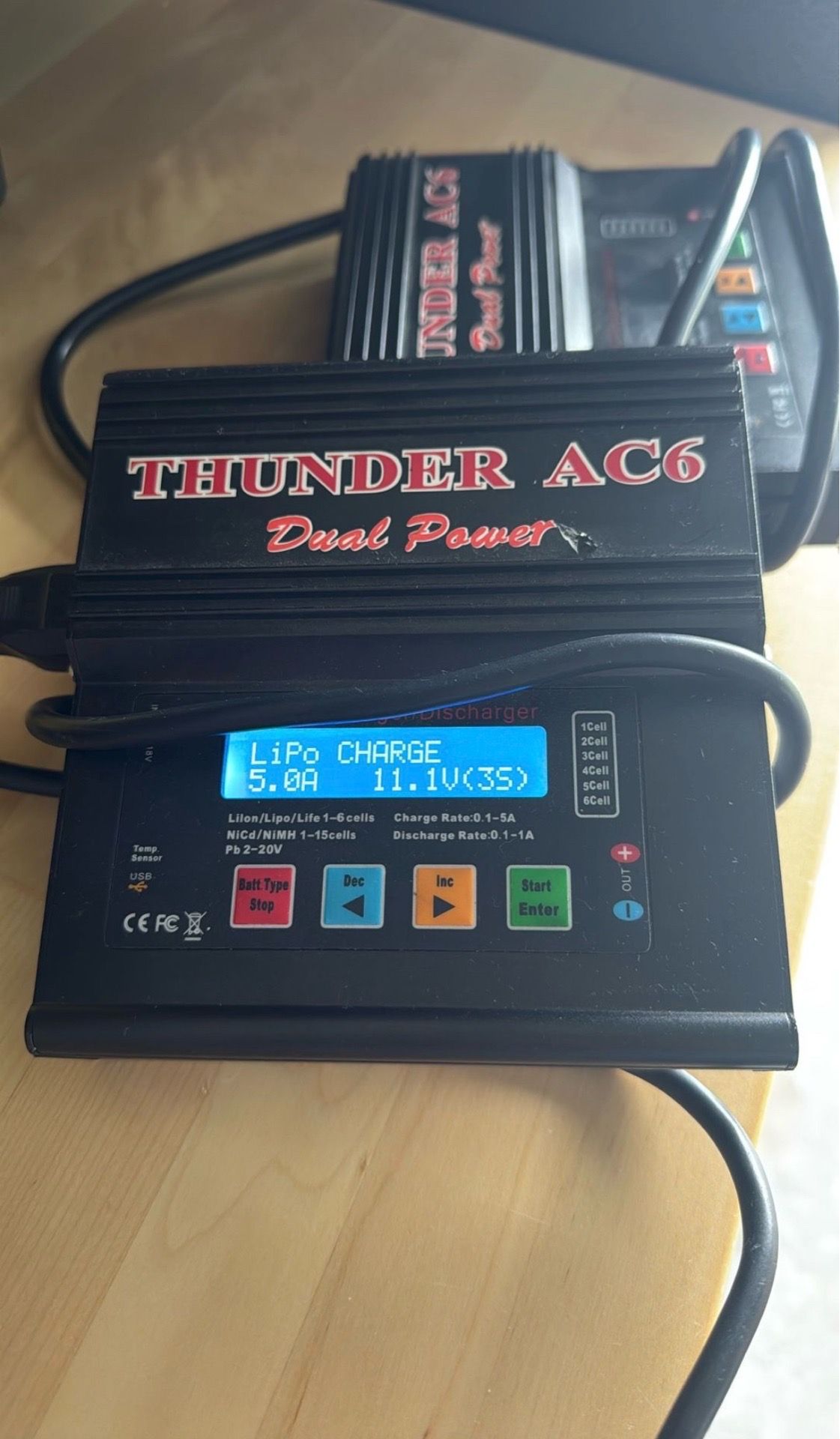 Thunder Ac6 Balance Charger