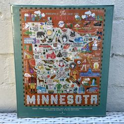 Patina 1000 Piece Puzzle: Minnesota (New & Sealed)