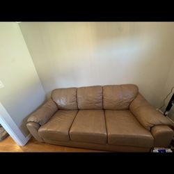 Leather Couch 