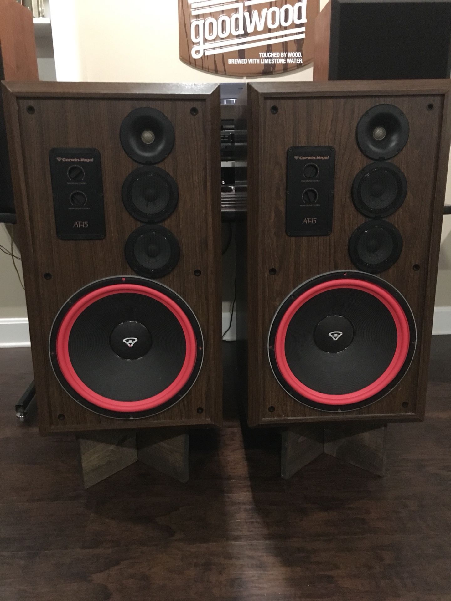 Cerwin Vega AT-15 speakers