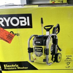 RYOBI 2000 PSI 1.2 GPM Cold Water Corded Electric Pressure Washer