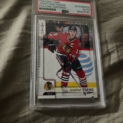 Jonathan Toews Auto Cars Authentic