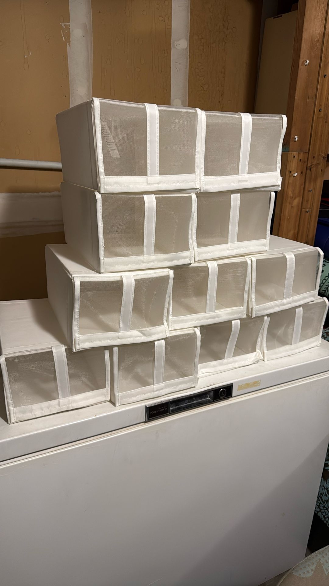 11 Stackable Shoe Storage Boxes