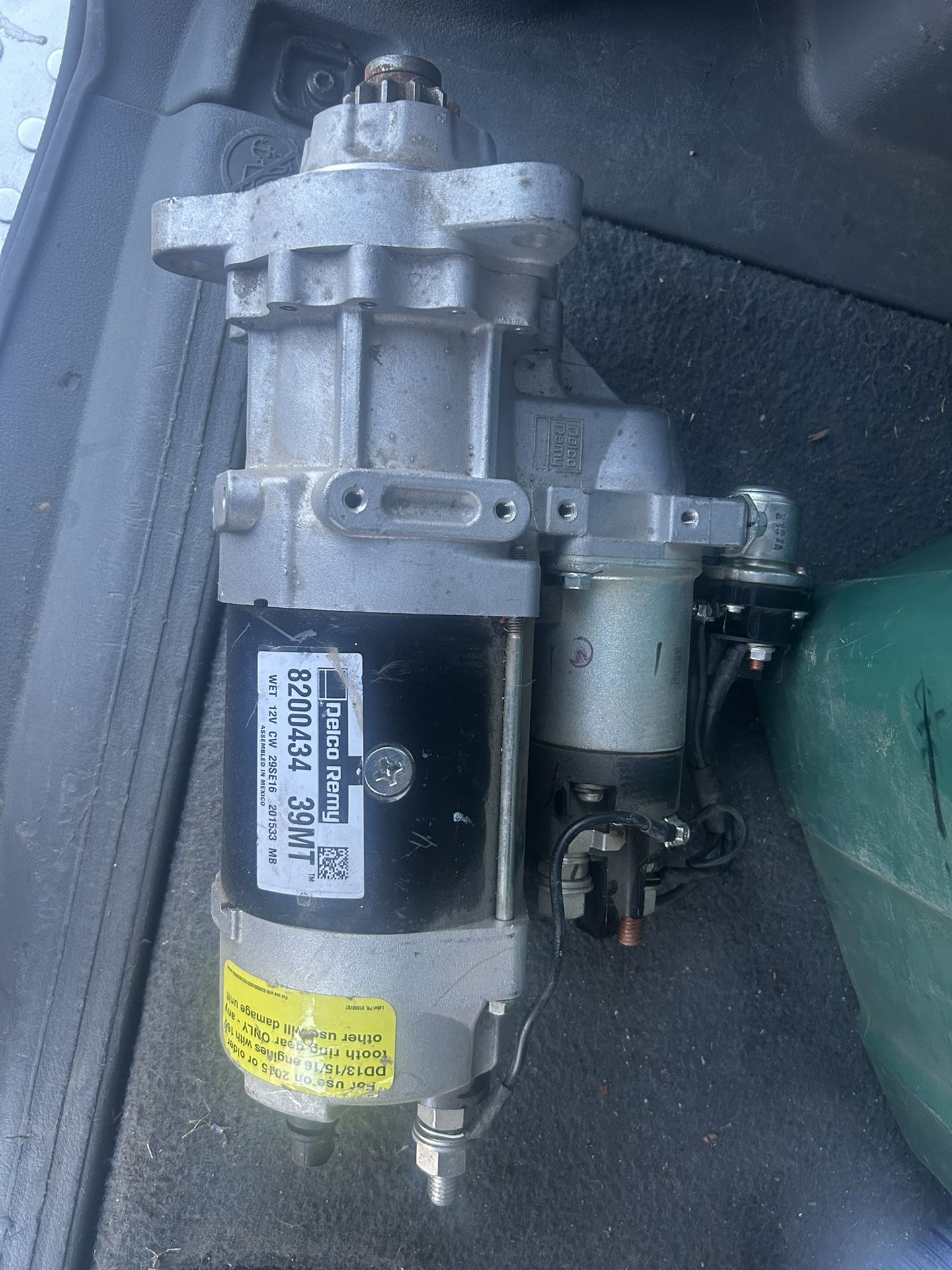 Delco Remy (contact info removed) 39MT Starter For DD15