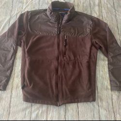 Men's XL Brown Nautica Fleece Jacket