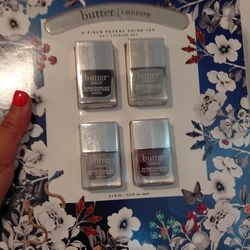 Brand new butter London 4 colors and gel coat 