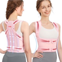 Pink Back Brace Back Support