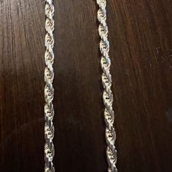 Solid Sterling Silver 925 Chain