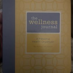 The Wellness Journal: A Personal Health Organizer (with tabs & card holder)