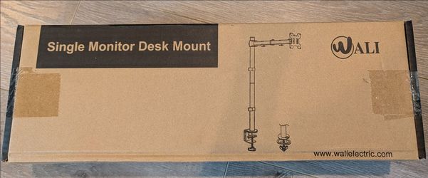 Monitor desk mount