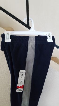 BOYS JUMPING BEANS SWEAT PANTS. SIZE 3T. NEW. NAVY