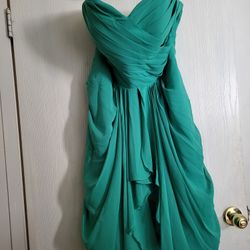 Size 14 Strapless Bridesmaid Dress