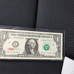Uncirculated $1 Bill Year Of Birth 2002 (Birthday Bills)