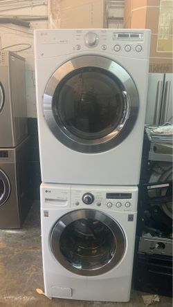 Lg washer n gas dryer set