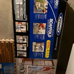 Werner Portable Scaffold: 500 Lbs Rating