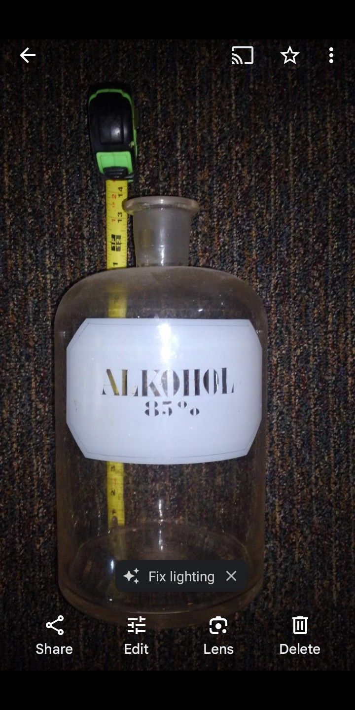 Vintage Hand Blown Jug.