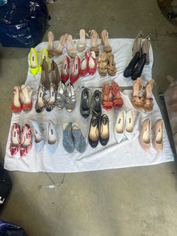Women shoes :entire set includes 22 pair designer brands