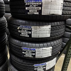 205/65R16 New Toyo Extensa A/S II Tires