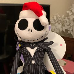 Disney THE NIGHTMARE BEFORE CHRISTMAS JACK 21” Plush