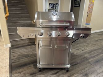 Nexgrill 4 Burner Stainless with Side Burner - $260 OBO