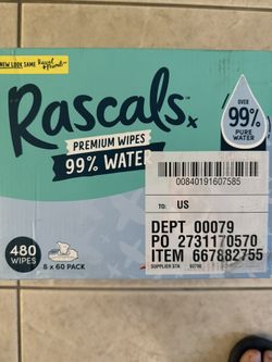 Rascals Premium Wipes