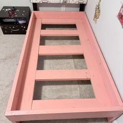 Handmade Wooden Twin Bed Frame