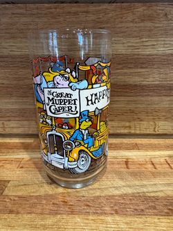 Vintage 1981 McDonald's The Great Muppet Caper Glass