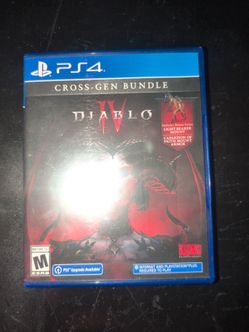 Cross gen bundle  Diablo 5 for the PS4
