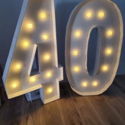 40 Marquee Sign 