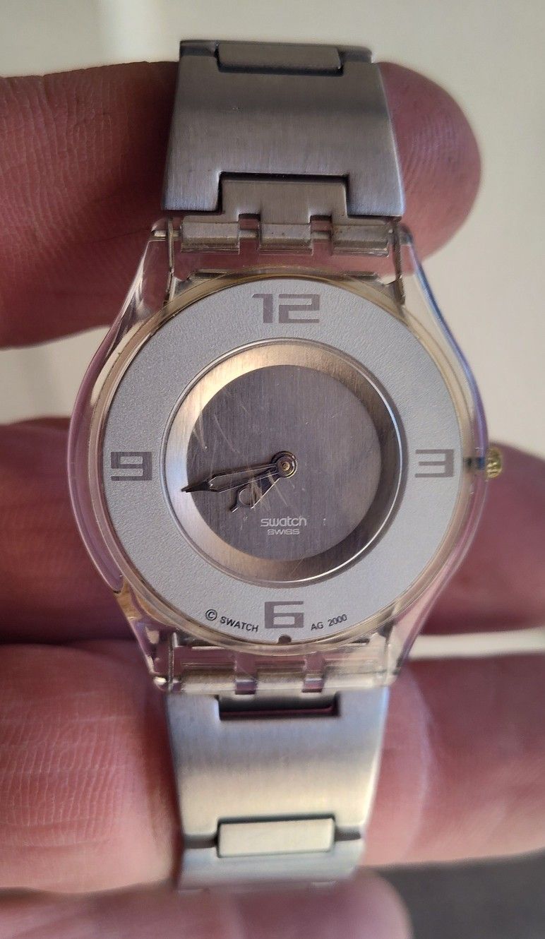 Vintage Swatch "Skin" Watch