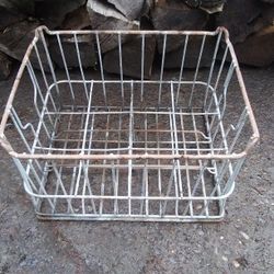 Antique Milk Crate