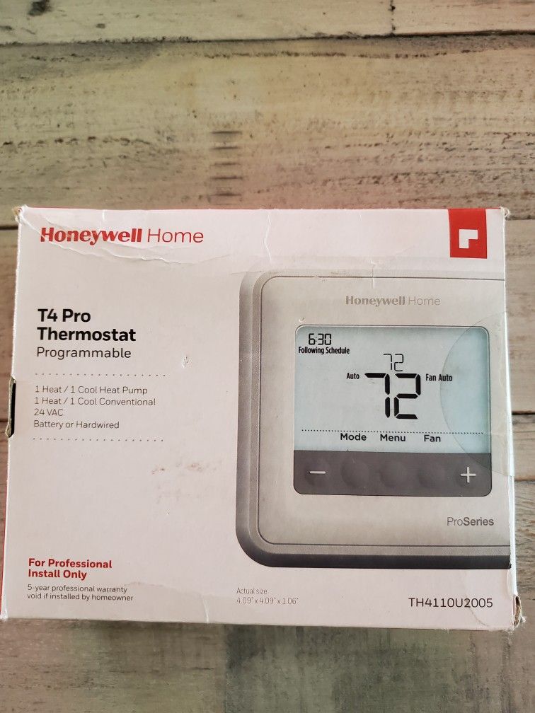 HONEYWELL T4 PRO thermostat 