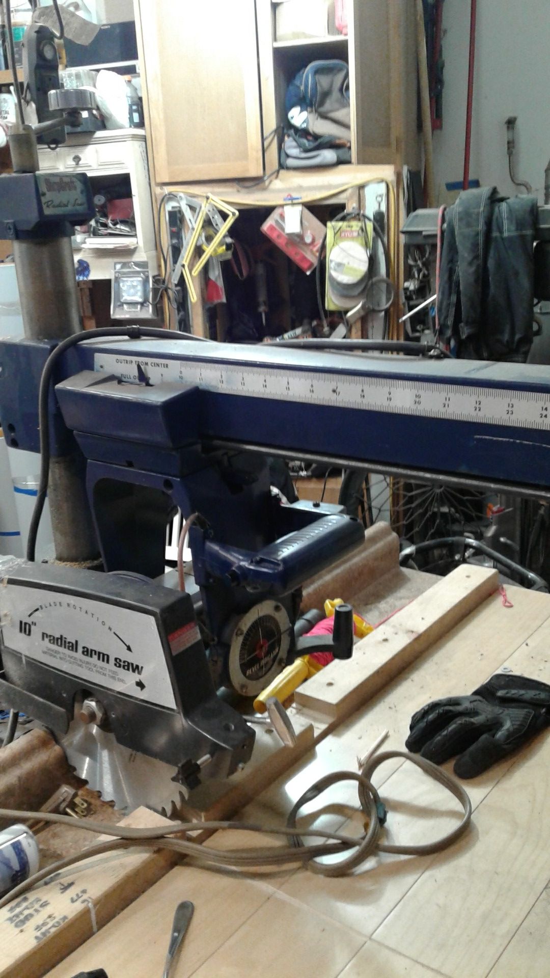 Craftsman SHOPCRAFT 10" radial arm saw