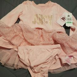Juicy Couture Pink Tutu Dress Set