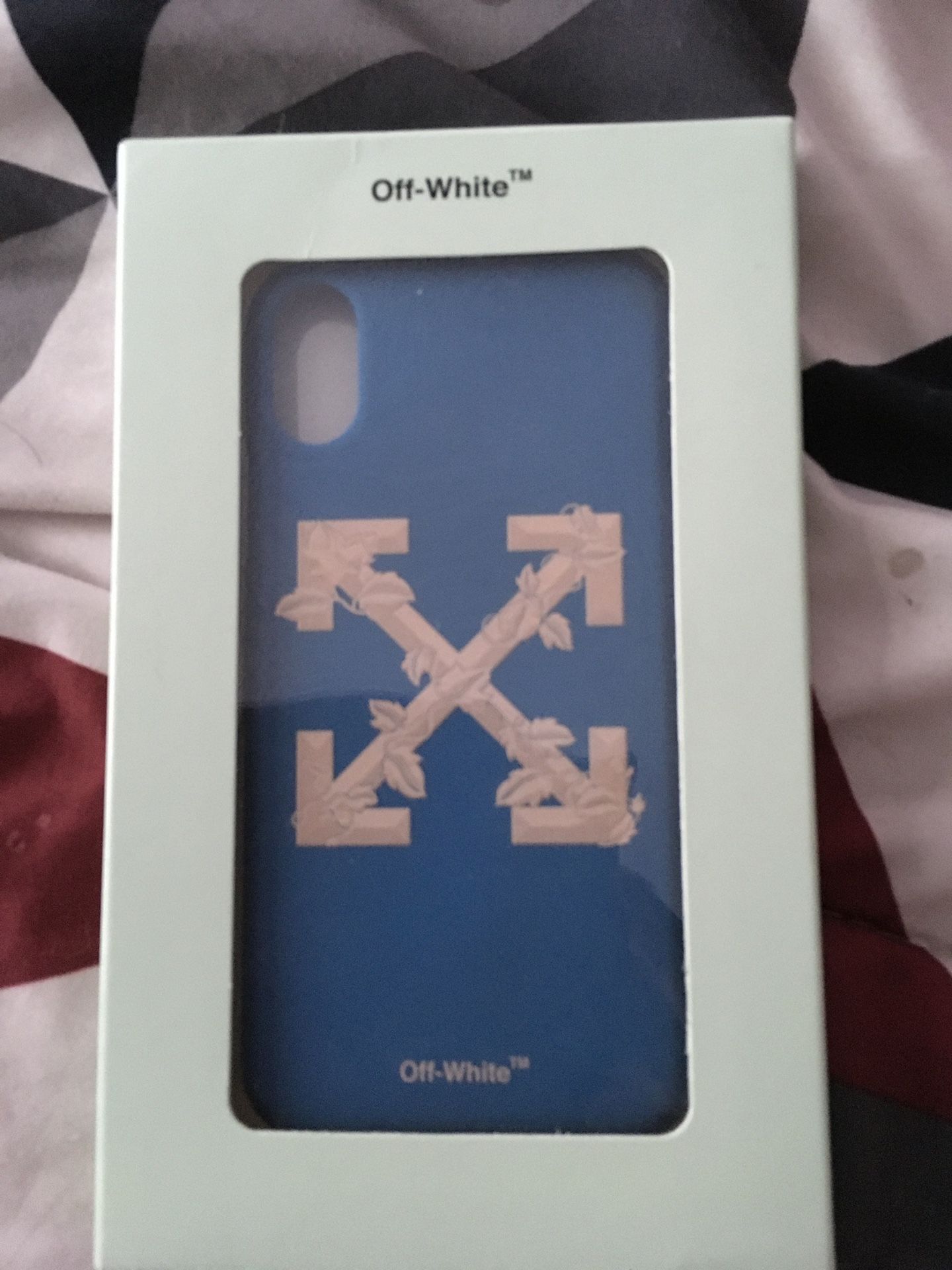 Off white iPhone X case Authentic