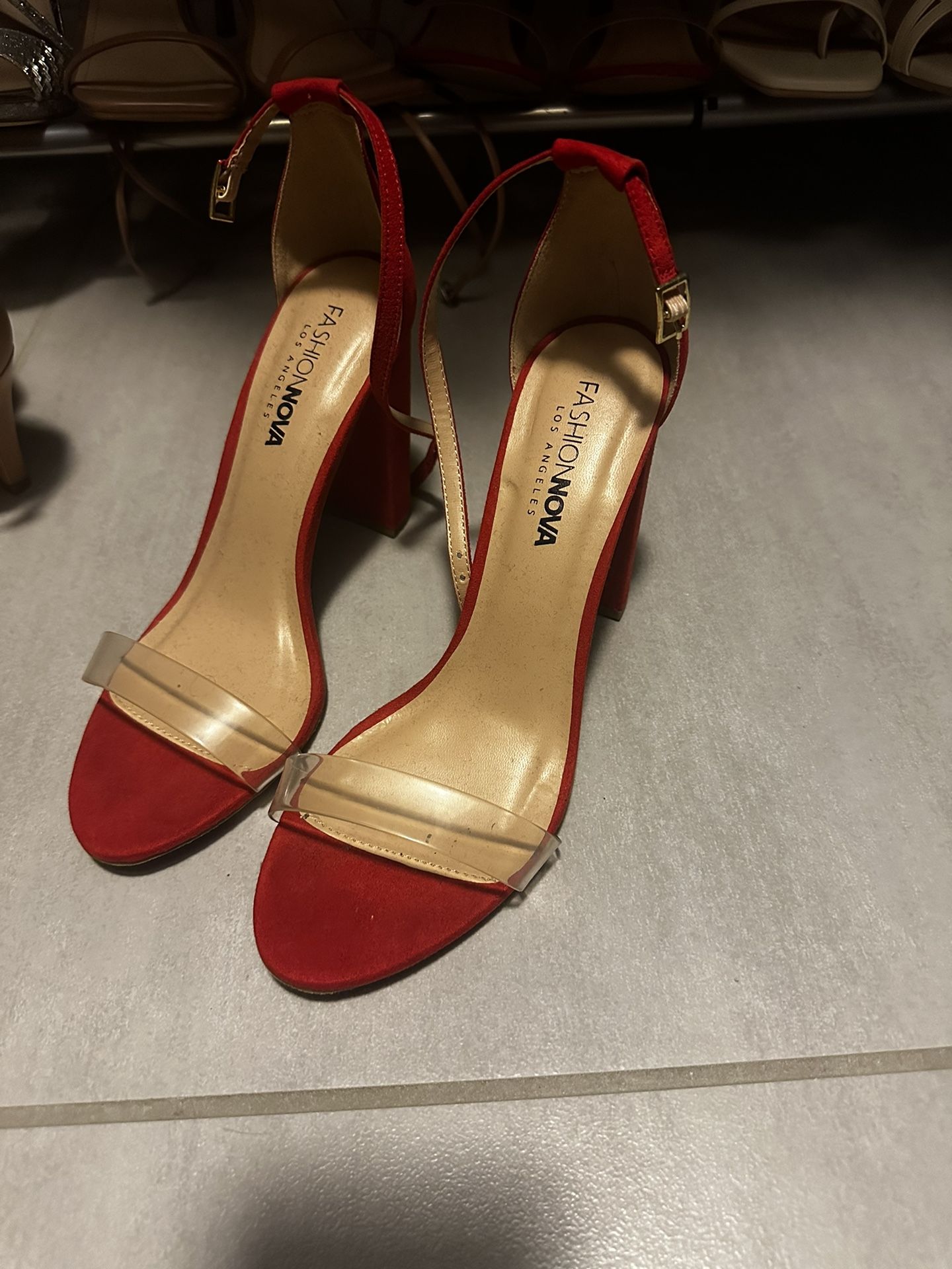 Fashion Nova Red Heels