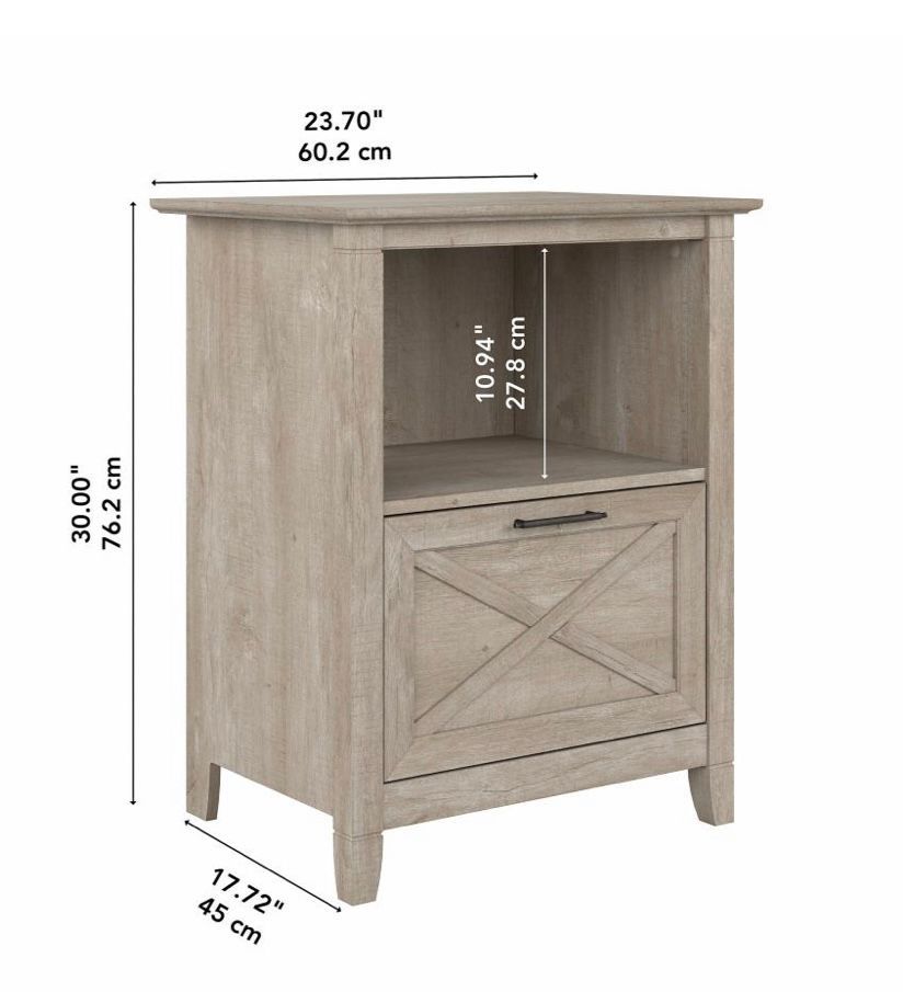 Cabinet With Shelf Set Of 2