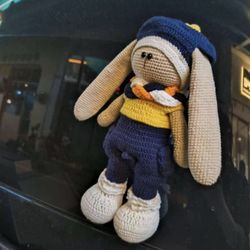 Handmade with love: Cute Crochet Rabbit 🧶 