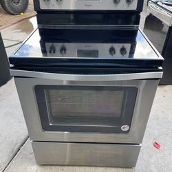 Whirlpool Electric Stove Stainless Steel