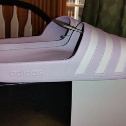 Adidas ladies slides 10