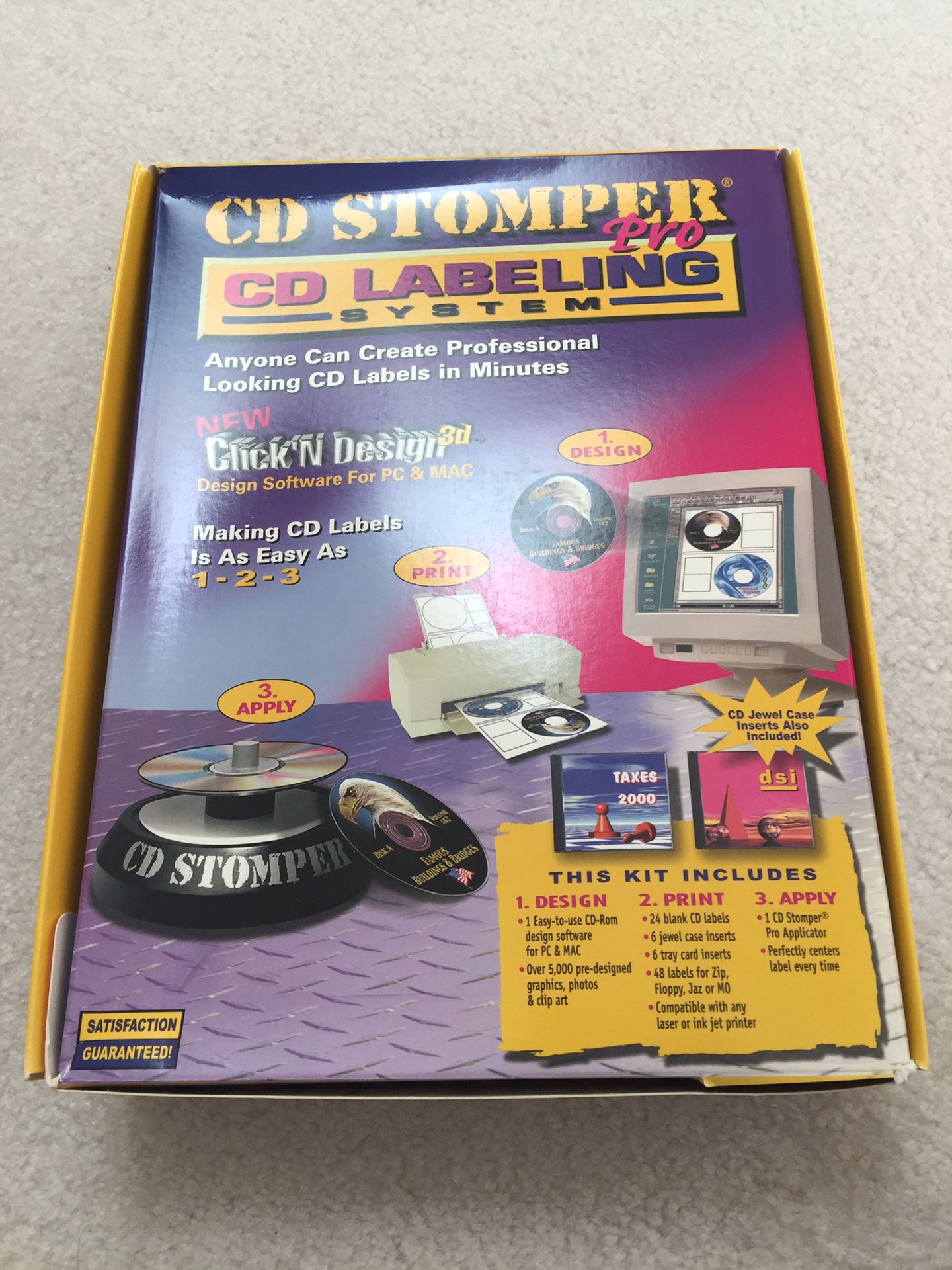 CD stomper (CD labeling)